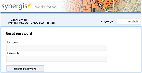 Reset Registration Page