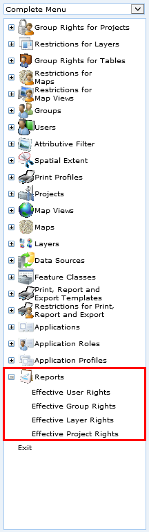 Reports in UserManagement Admin Web