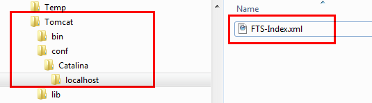 FTS-Index.xml in Tomcat directory FTS-Index.xml in Tomcat directory