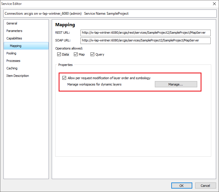Allow per request modification of layer order and symbology Allow per request modification of layer order and symbology