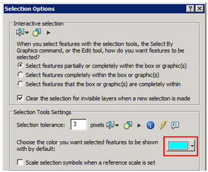 vordefinierte Selektionsfarbe