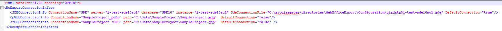 Connection Datei