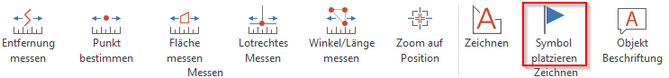 Werkzeug 'Symbol platzieren' im WebOffice core client Werkzeug 'Symbol platzieren' im WebOffice core client