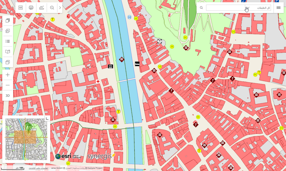 WebOffice flex Client auf Arabisch