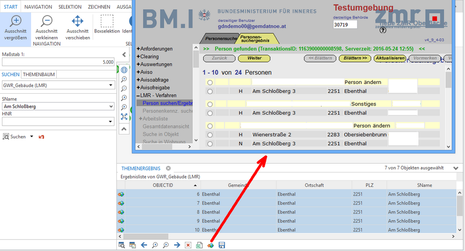 Abfragen aus dem WebOffice 10.6 Client durchführen Abfragen aus dem WebOffice 10.6 Client durchführen