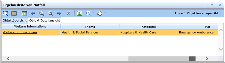 Hyperlink zeigt den Feldnamen im WebOffice html Client