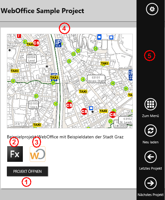 Landing Page: Projektinformationen Landing Page: Projektinformationen