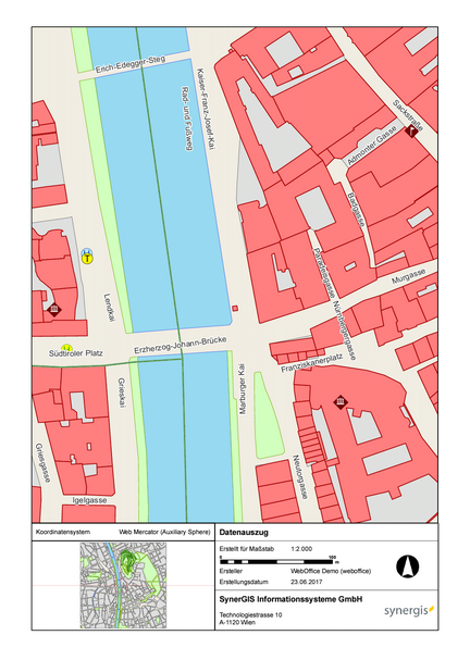 Erstellter Ausdruck in einem neuen Browserfenster Erstellter Ausdruck in einem neuen Browserfenster