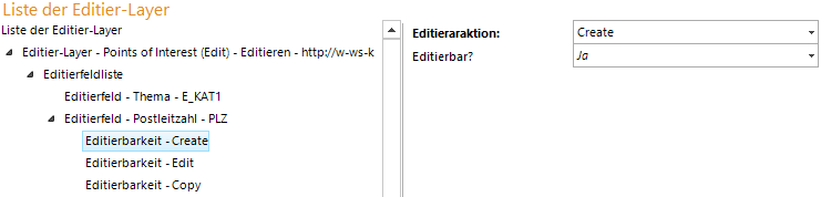 Editierbarkeit von Feldern (read-only)