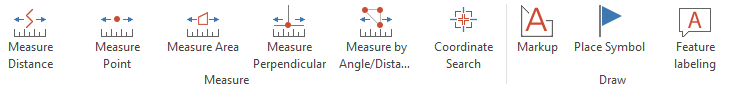 Measure by Angle/Distance tool in the WebOffice core client Measure by Angle/Distance tool in the WebOffice core client