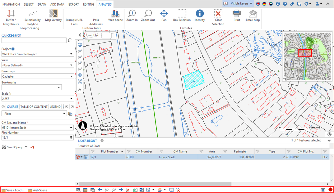 Position of status bar in the core client