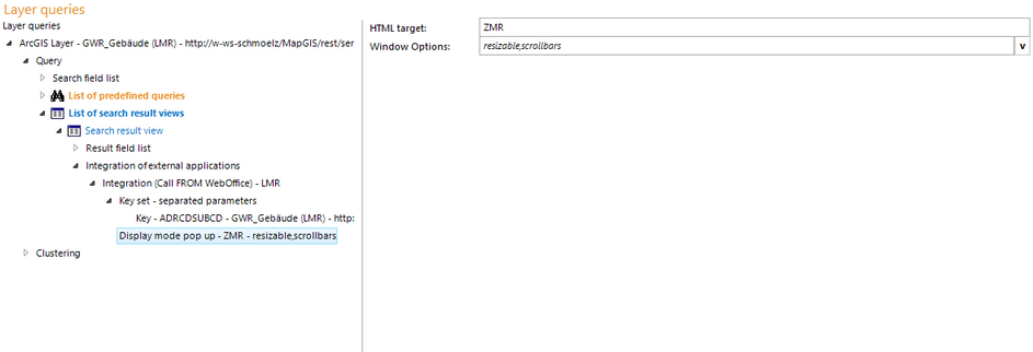 Configuration of display mode for LMR/ZMR integration Configuration of display mode for LMR/ZMR integration