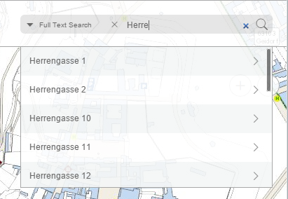 Suggestion based on entry