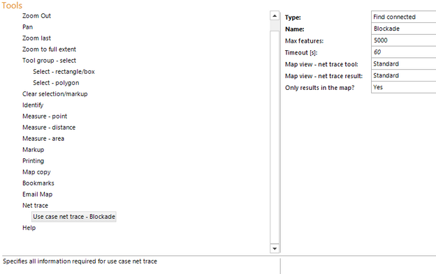 Use case net trace Use case net trace