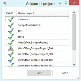 Invalid WebOffice 10.6 project configuration