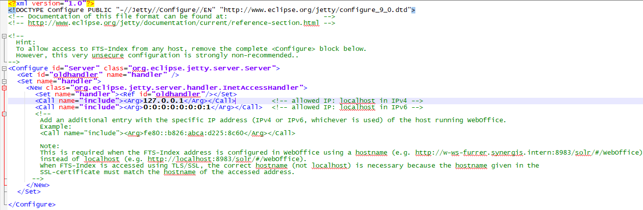 Access filtering via IP address