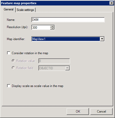 Feature Map Properties – General Feature Map Properties – General