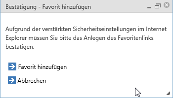 Favorit bestätigen Favorit bestätigen