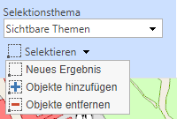 Selektionmodi der Selektionsthemen Selektionmodi der Selektionsthemen