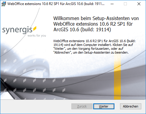 WebOffice extensions Setup WebOffice extensions Setup