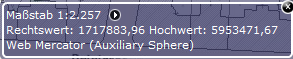 Maßstab/Koordinaten im flex Client Maßstab/Koordinaten im flex Client