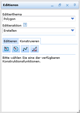 Konstruktionswerkzeuge zum Erstellen von Linien- und Polygonobjekte Konstruktionswerkzeuge zum Erstellen von Linien- und Polygonobjekte