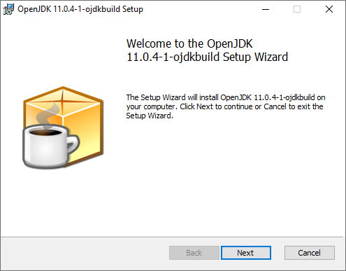 Starten des Installationssetups Starten des Installationssetups