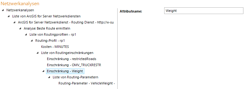 Konfiguration Einschränkung Konfiguration Einschränkung