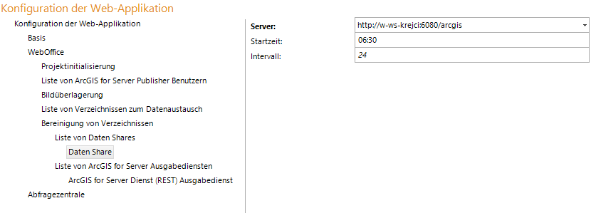 Eigenschaften der Bereinigung von Daten Shares Eigenschaften der Bereinigung von Daten Shares