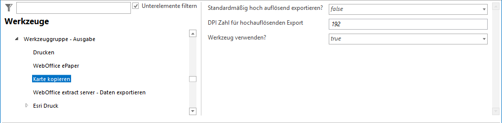 Konfiguration Karte kopieren Konfiguration Karte kopieren