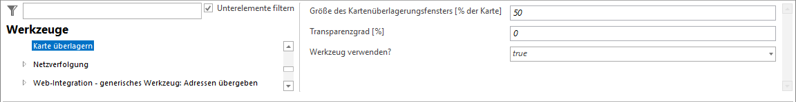 Kartenüberlagerung Werkzeug Konfiguration Kartenüberlagerung Werkzeug Konfiguration