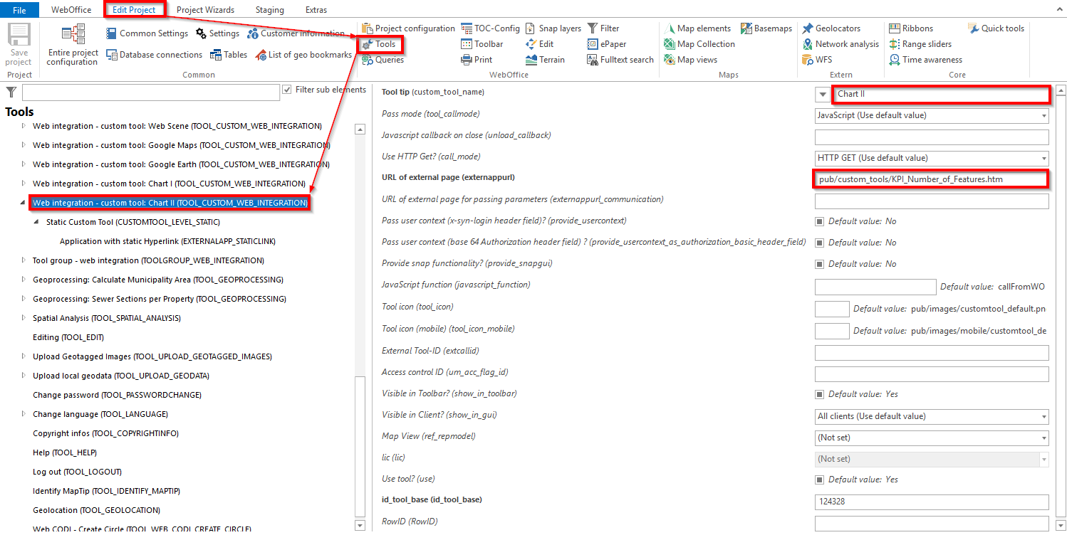 Configuration in &nbsp;WebOffice author standalone