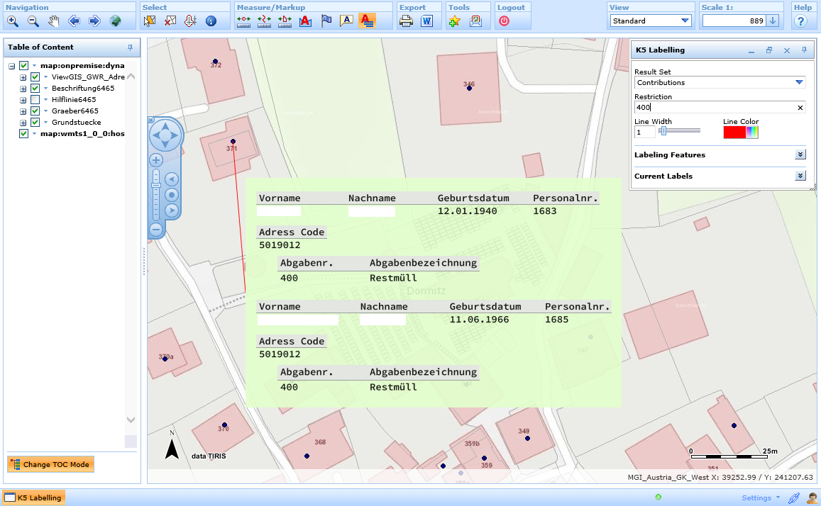 K5 labeling with restrictions K5 labeling with restrictions