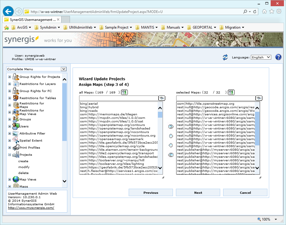 Modify a project - step 3 Modify a project - step 3