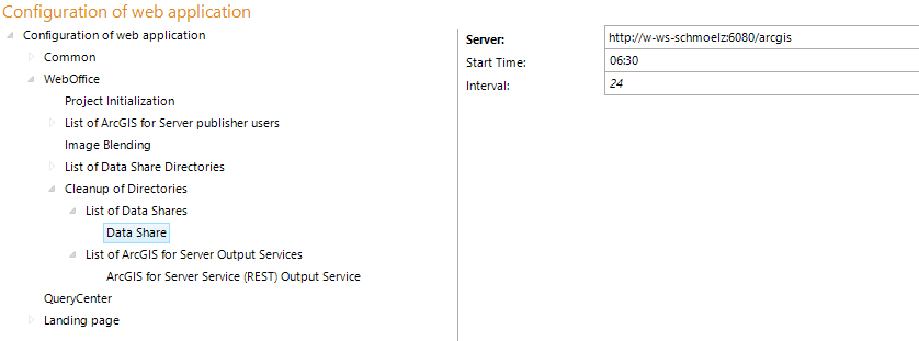 Cleanup Data share properties