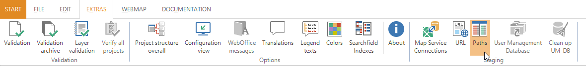 Paths in WebOffice author