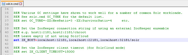 Configuration for "Cloud" mode