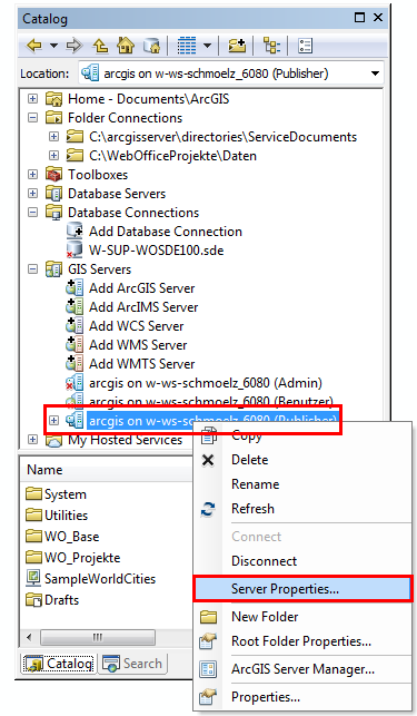 Registration of the data with the server Registration of the data with the server