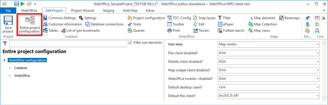 Project structure overall configuration Project structure overall configuration