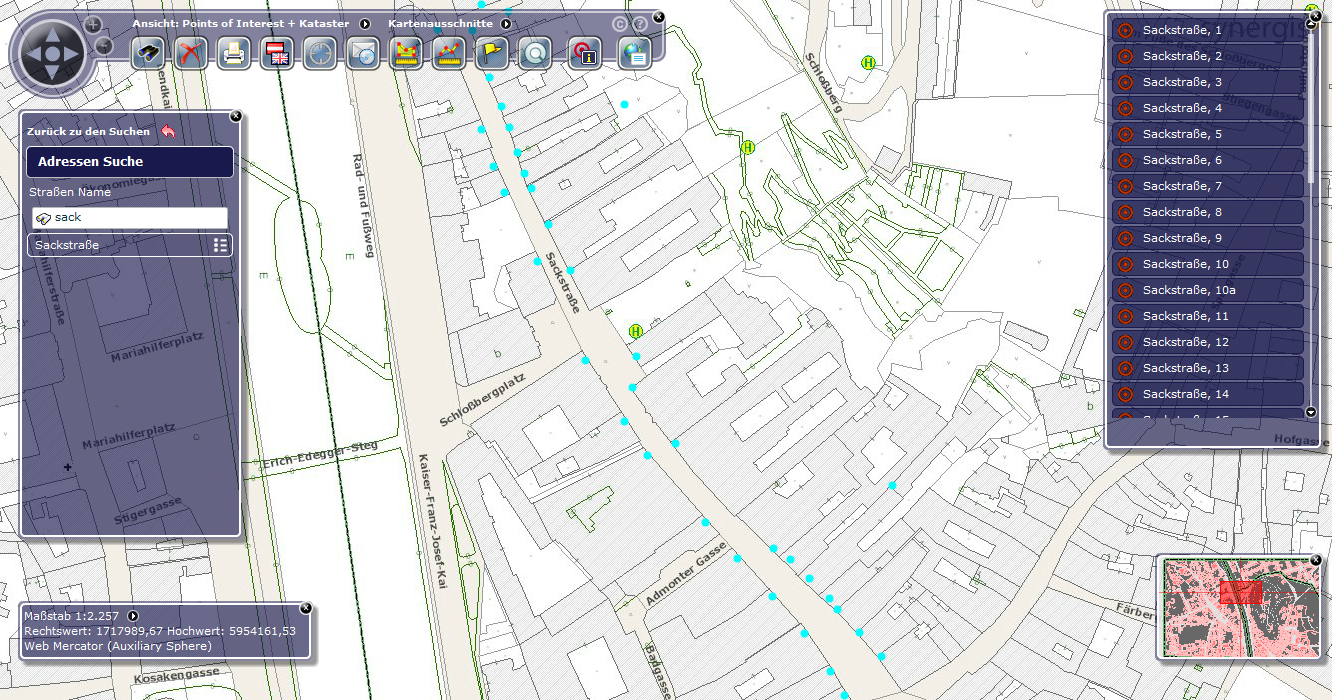 Flex Client - Liste gefundener Objekte Flex Client - Liste gefundener Objekte