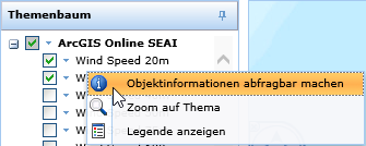 Objektinformationen vom WMS Layer abfragbar machen