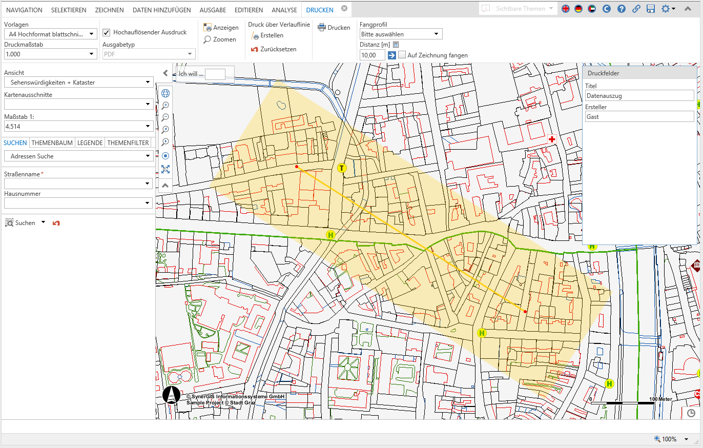 Indexdruck im Core Client (nahtloses Zusammenfügen) Indexdruck im Core Client (nahtloses Zusammenfügen)