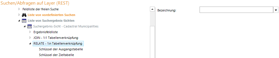 RELATE 1:n Konfiguration