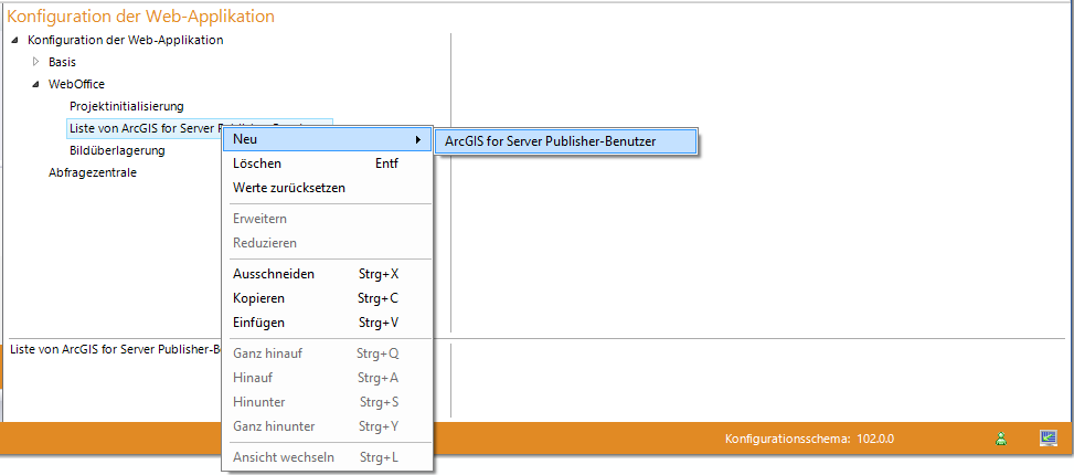 Hinzufügen des "ArcGIS for Server Publisher-Benutzern"
