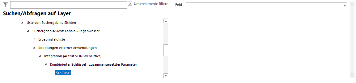 Kombinierte Schlüssel- Zusammengesetzte Parameter Konfiguration Kombinierte Schlüssel- Zusammengesetzte Parameter Konfiguration