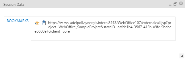 The Bookmark cannot be added via script