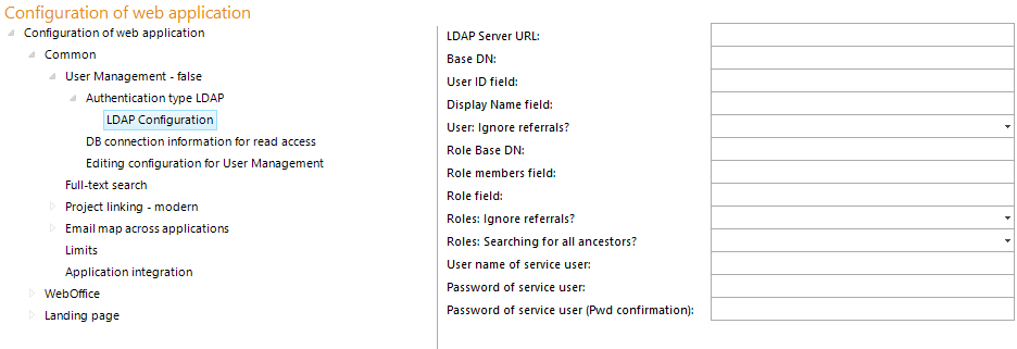 LDAP Configuration configuration LDAP Configuration configuration