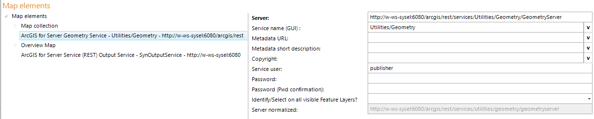 ArcGIS Server Geometry Service configuration