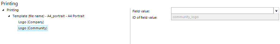 Logo (Community) configuration