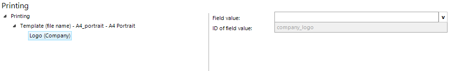 Logo (Company) configuration